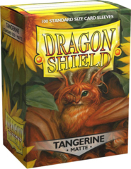 Dragon Shield Box of 100 in Matte Tangerine